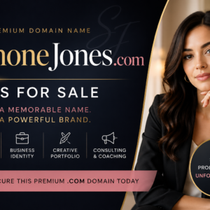 SimoneJones.com Domain Name is For Sale