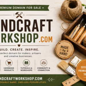 HandcraftWorkshop.com Domain Name is For Sale