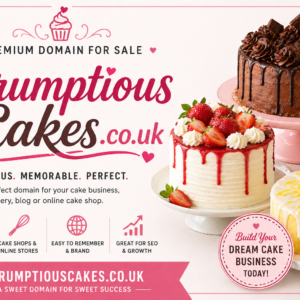 ScrumptiousCakes.co.uk Domain Name is For Sale