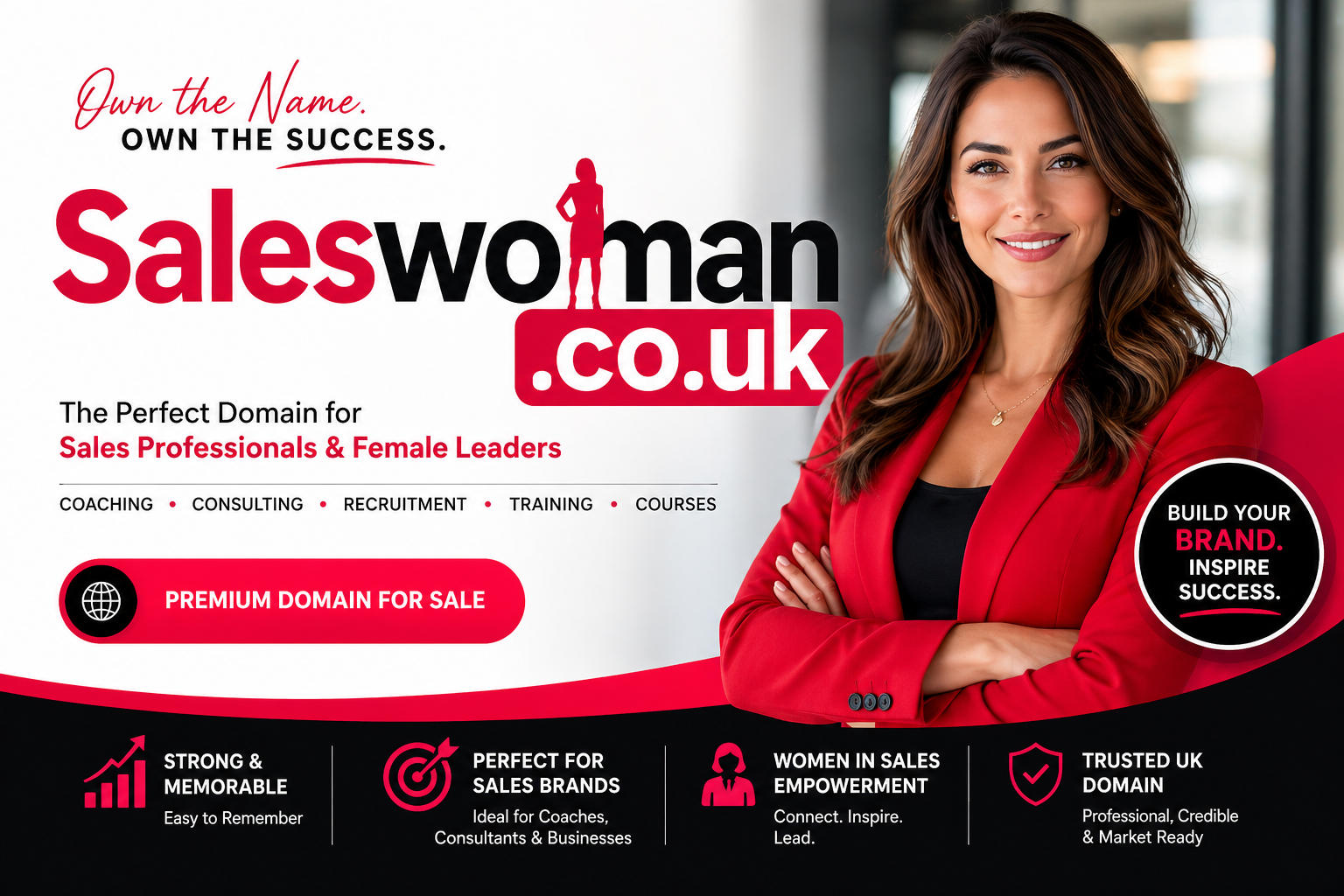 Premium .co.uk domain ideal for sales coaching, recruitment, consulting, and business services