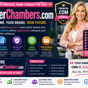 Heather Chambers .com is a premium exact-match personal name domain for sale. Perfect for personal branding, professional websites, entrepreneurs, consultants, executives, coaches, authors and speakers seeking a trusted online identity.
