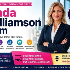 LindaWilliamson.com is For Sale | Exact-Match .COM Domain